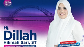 Elektabilitas Dilla Hich Tertinggi… Nama Calon Wakil Masih Disimpan